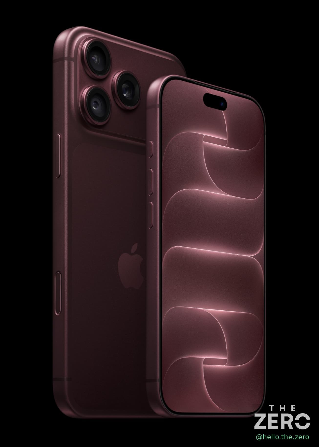 Linha iPhone 18 Pro nas cores Black, Silver, Glacier e Burgundy